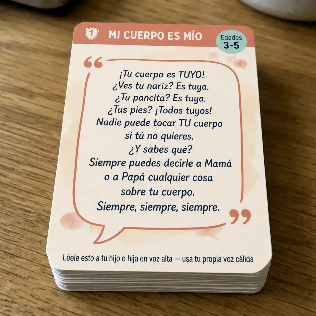 21 Tarjetas de Guiones por Edad